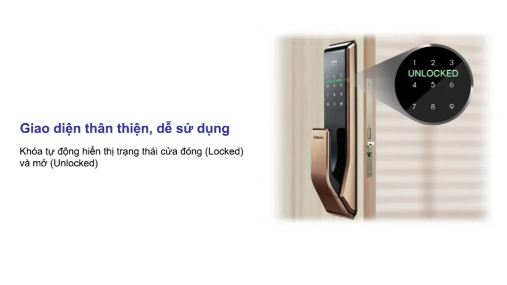 Giao diện Khóa thông minh Samsung SHS P717 LMK/EN_8