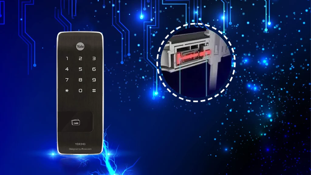 KHÓA THẺ TỪ YALE YDR 343 chống sốc điện_5