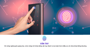KHÓA VÂN TAY SAMSUNG SHP DP738 - công nghệ vân tay quang học