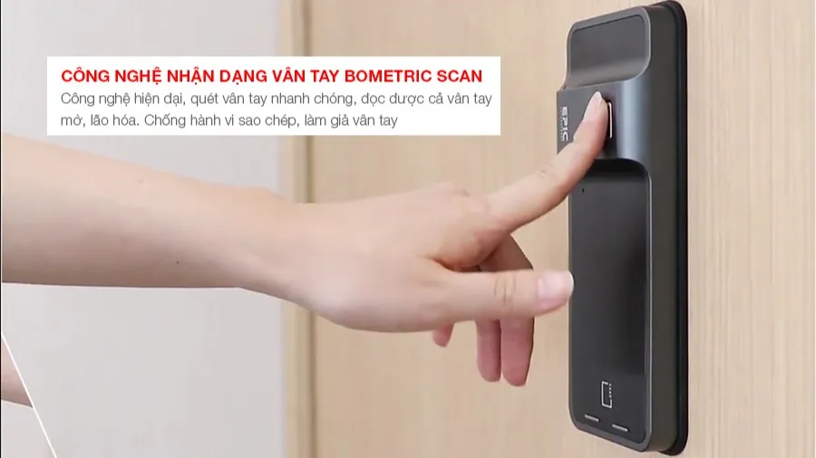 KHÓA VÂN TAY CỬA CỔNG EPIC ES F700G 7 công nghệ biometric scan trên KHÓA VÂN TAY CỬA CỔNG EPIC ES F700G_9