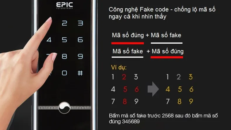 KHÓA ĐIỆN TỬ CHO CỔNG SẮT NTOUCH 6 ntouch công nghệ mã số ảo
