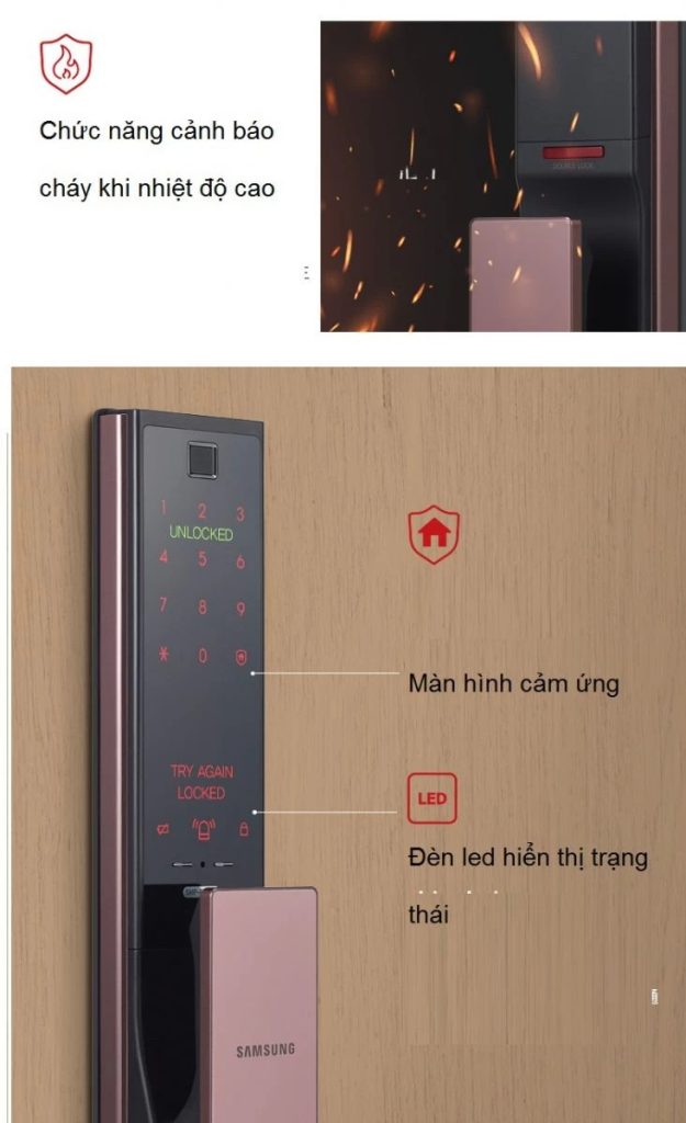 Khóa vân tay Samsung SHP DP738 có tốt không? Đánh giá chi tiết từ A–Z 7 khoá vân tay Samsung SHP DP738 có tốt không