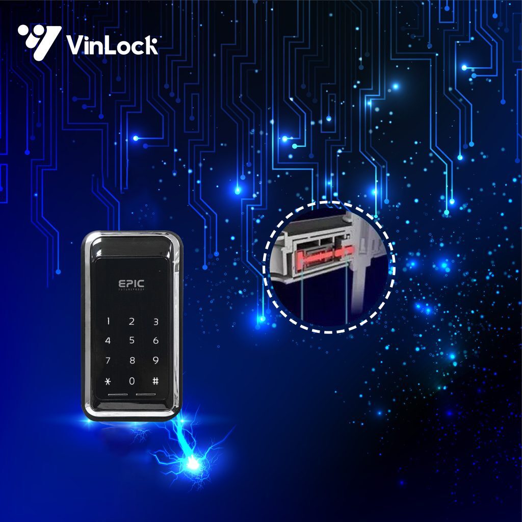 KHÁM PHÁ 5 LOẠI KHÓA ĐIỆN TỬ VỪA RẺ VỪA CHẤT TẠI VINLOCK 44 Khóa điện tử Epic 100D
