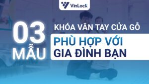 03 MẪU KHÓA VÂN TAY CỬA GỖ CHO GIA ĐÌNH