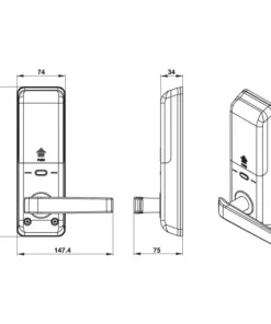 KHOA DIEN TU HAFELE EL7000 TC 3 5