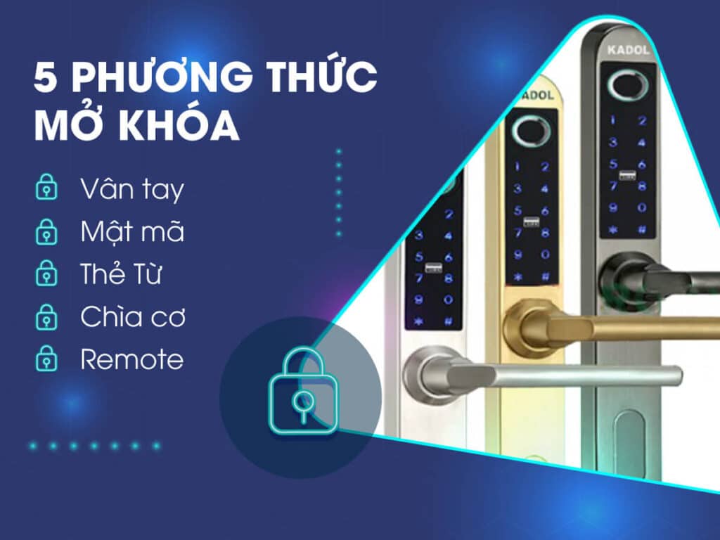 Khóa điện tử Kadol 800