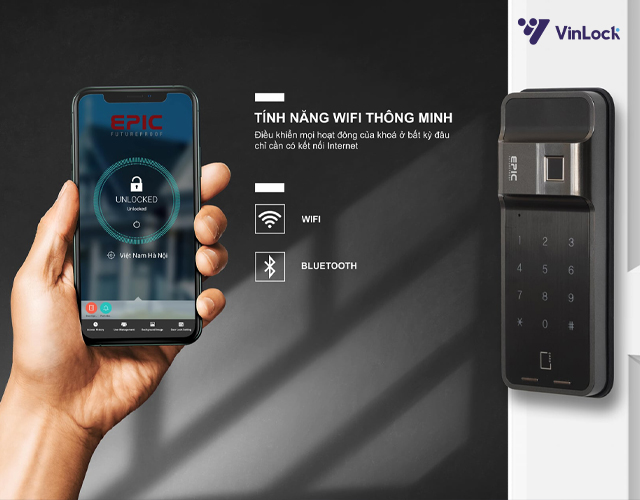 Khóa cửa vân tay Hàn Quốc-EPIC