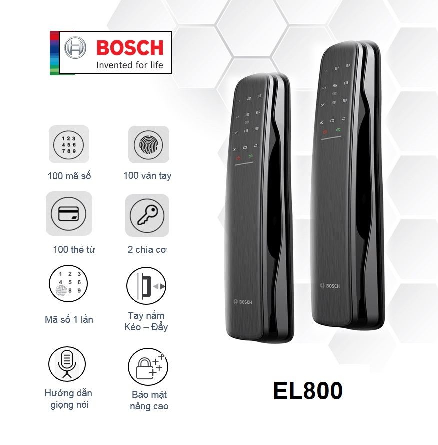 khóa điện tử Bosch EL800 2