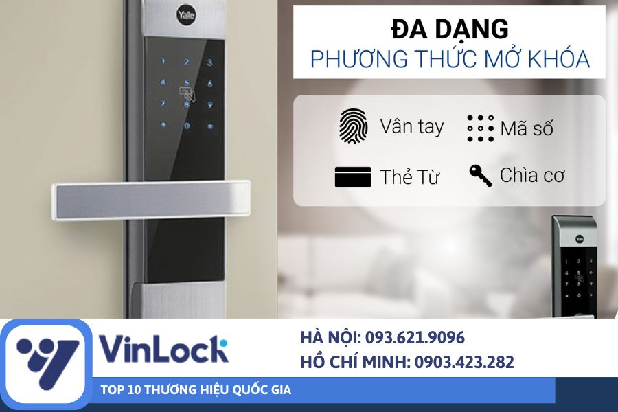 Tính năng nổi bật nào khiến khoá điện tử Yale rất được ưa chuộng?