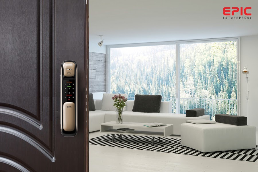 Khóa cửa vân tay cao cấp EPIC ES-P9100FK - Top 3 khóa cửa vân tay cao cấp năm 2025