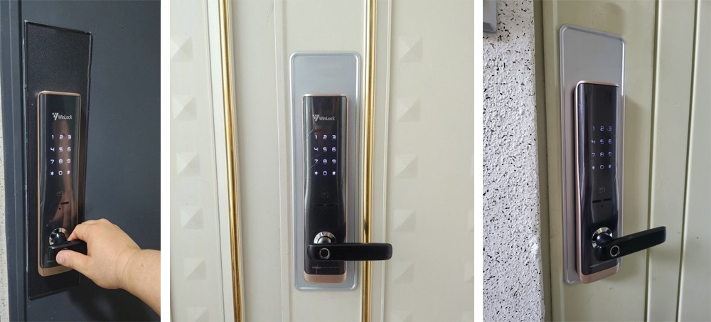 Khóa điện tử vân tay cửa gỗ Winlock STV-7800K