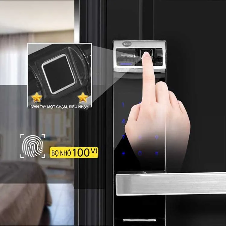 ưu điểm khóa từ vân tay