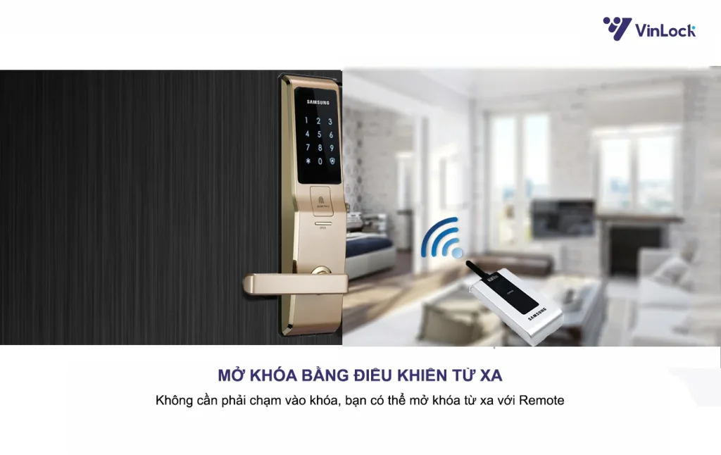 TÌM HIỂU KHÓA CỬA SAMSUNG SHS H705 CÓ TỐT KHÔNG? 1 khóa cửa Samsung SHS H705 có tốt không