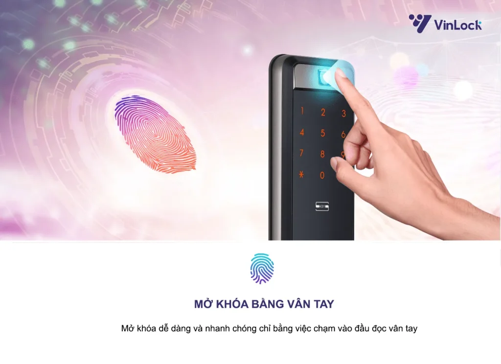 KHÓA TỪ VÂN TAY VÀ NHỮNG ƯU ĐIỂM KHÓA TỪ VÂN TAY TRONG TƯƠNG LAI 2 ưu điểm khóa từ vân tay