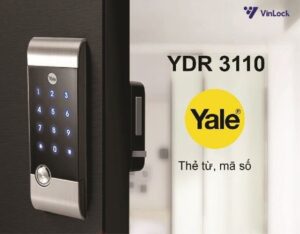 khóa điện tử Yale cho cửa thông phòng - YDR 3110+
