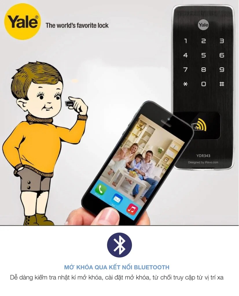 Đánh giá khoá cửa điện tử Yale 2025: Tính năng, công nghệ và độ an toàn thực tế 4 tìm hiểu khoá cửa điện tử Yale
