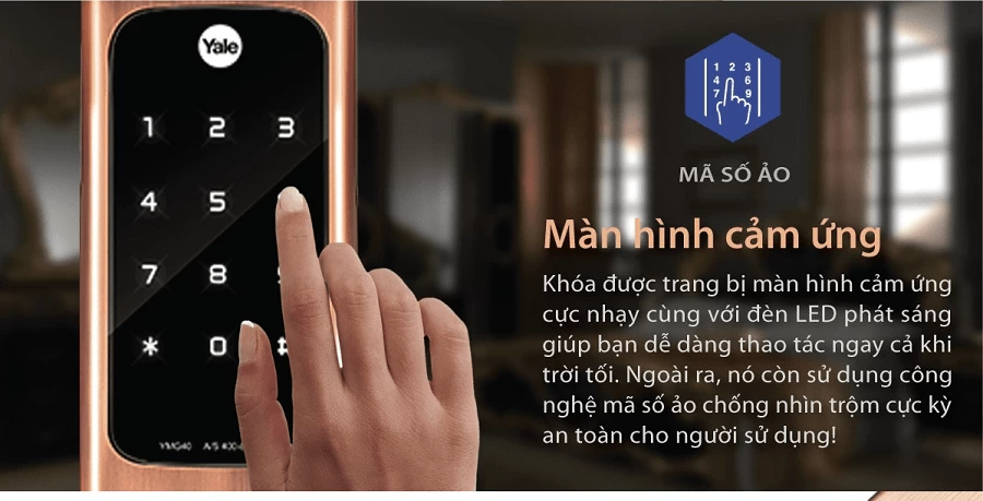 đánh giá khóa vân tay Yale YMG 40