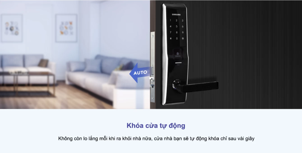 Khoá cửa điện tử Samsung có tốt không? Đánh giá chi tiết 2025 5 khoá cửa điện tử Samsung có tốt không