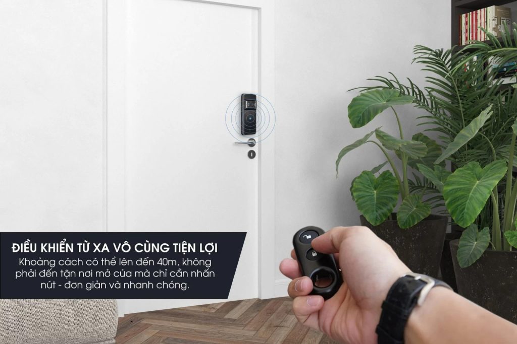 Top khóa điện tử không tay cầm phổ biến và đáng mua hiện nay 2 khoá điện tử không tay cầm
