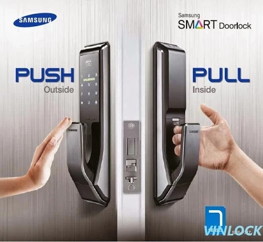 Khóa điện tử Samsung SHS P717 có nên mua? Ưu nhược điểm và giá bán 12 Khóa điện tử Samsung SHS P717 có nên mua