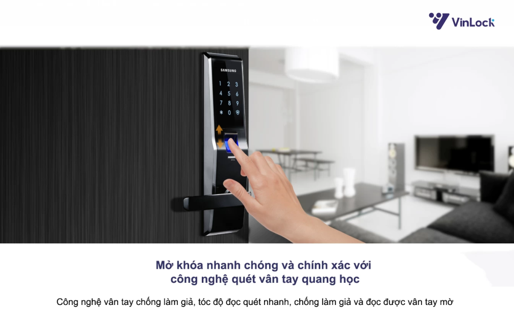 Khóa điện tử Samsung cho chung cư - Giải pháp an toàn, tiện ích cho cuộc sống hiện đại 2 khoá điện tử Samsung cho chung cư