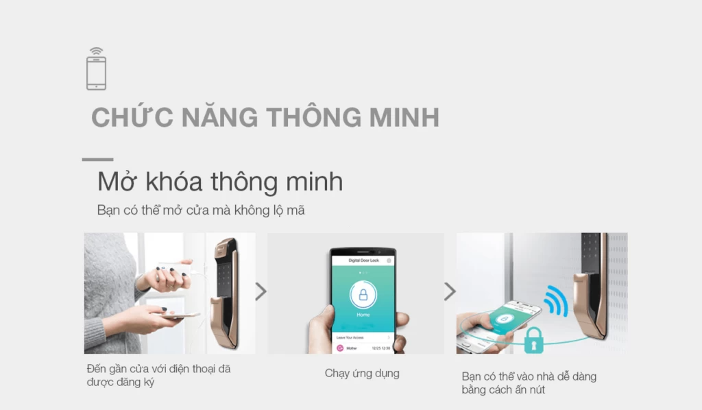 Khóa cửa từ Samsung có tốt không? Đánh giá chi tiết từ A-Z 5 khoá cửa từ Samsung