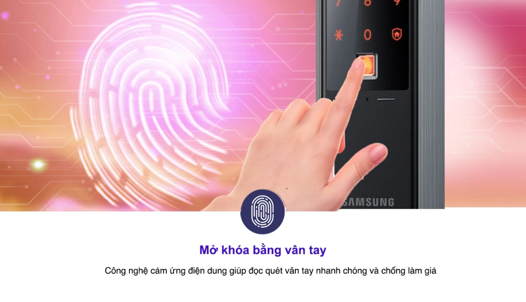 Thiết kế khóa điện tử Samsung: Đặc điểm nổi bật và công nghệ tạo nên sự khác biệt 3 thiết kế khóa điện tử Samsung