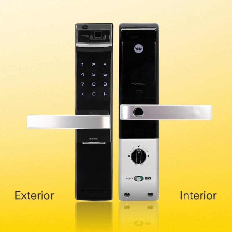 Đánh giá khóa điện tử Yale YDM 4109A BLK chi tiết từ thiết kế đến tính năng 1 đánh giá khoá điện tử Yale YDM 4109A BLK