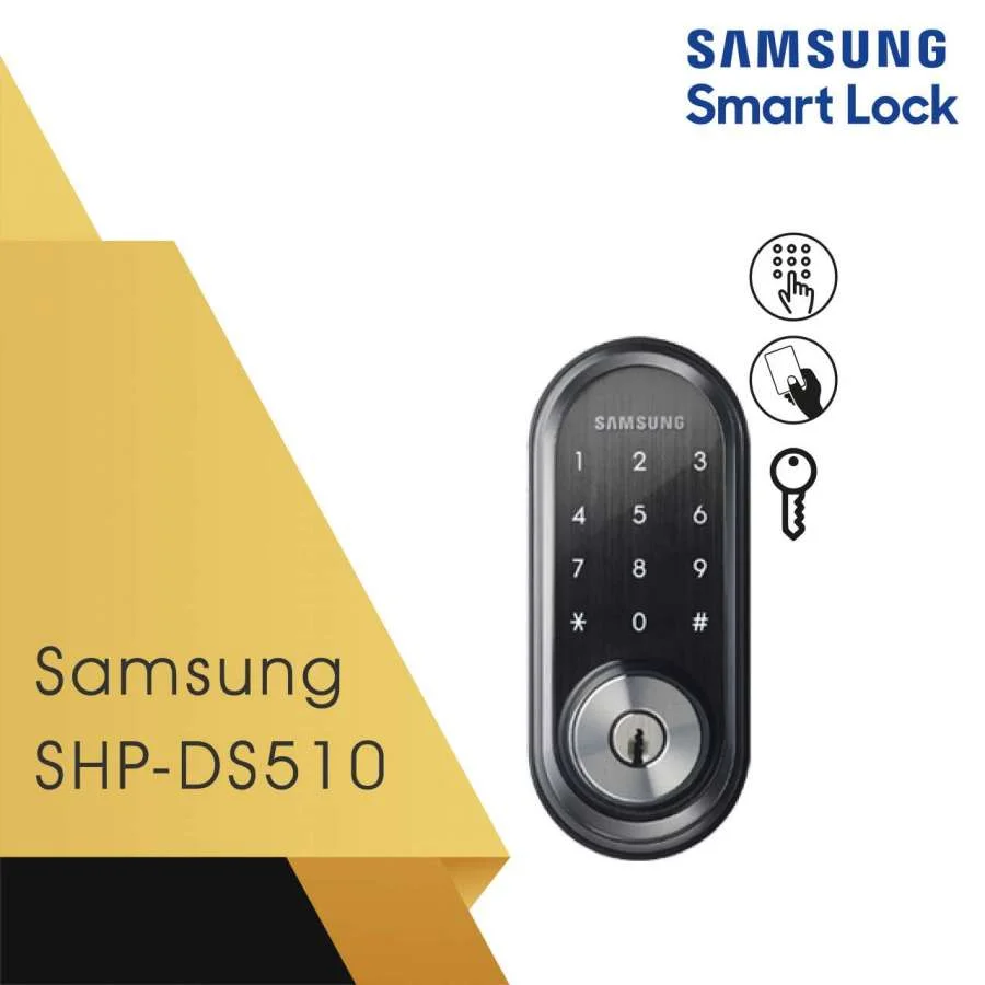 Khóa cửa điện tử Samsung SHP DS510 có tốt không? Đánh giá chi tiết trước khi mua 2 khoá cửa điện tử Samsung SHP DS510