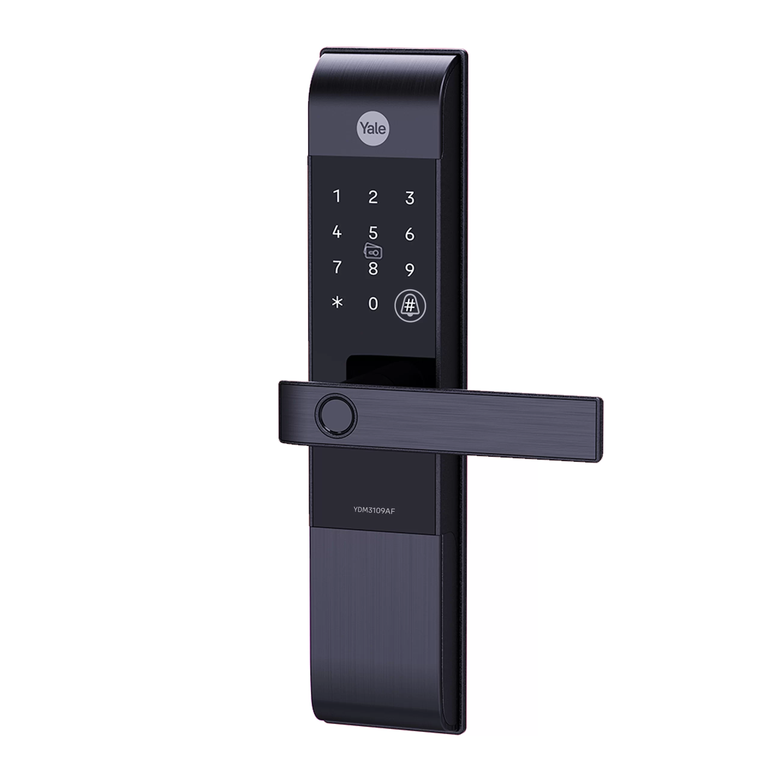 Khóa thông minh Yale YDM 3109AF MB 3 YDM3109AF Black Front Body 3 scaled