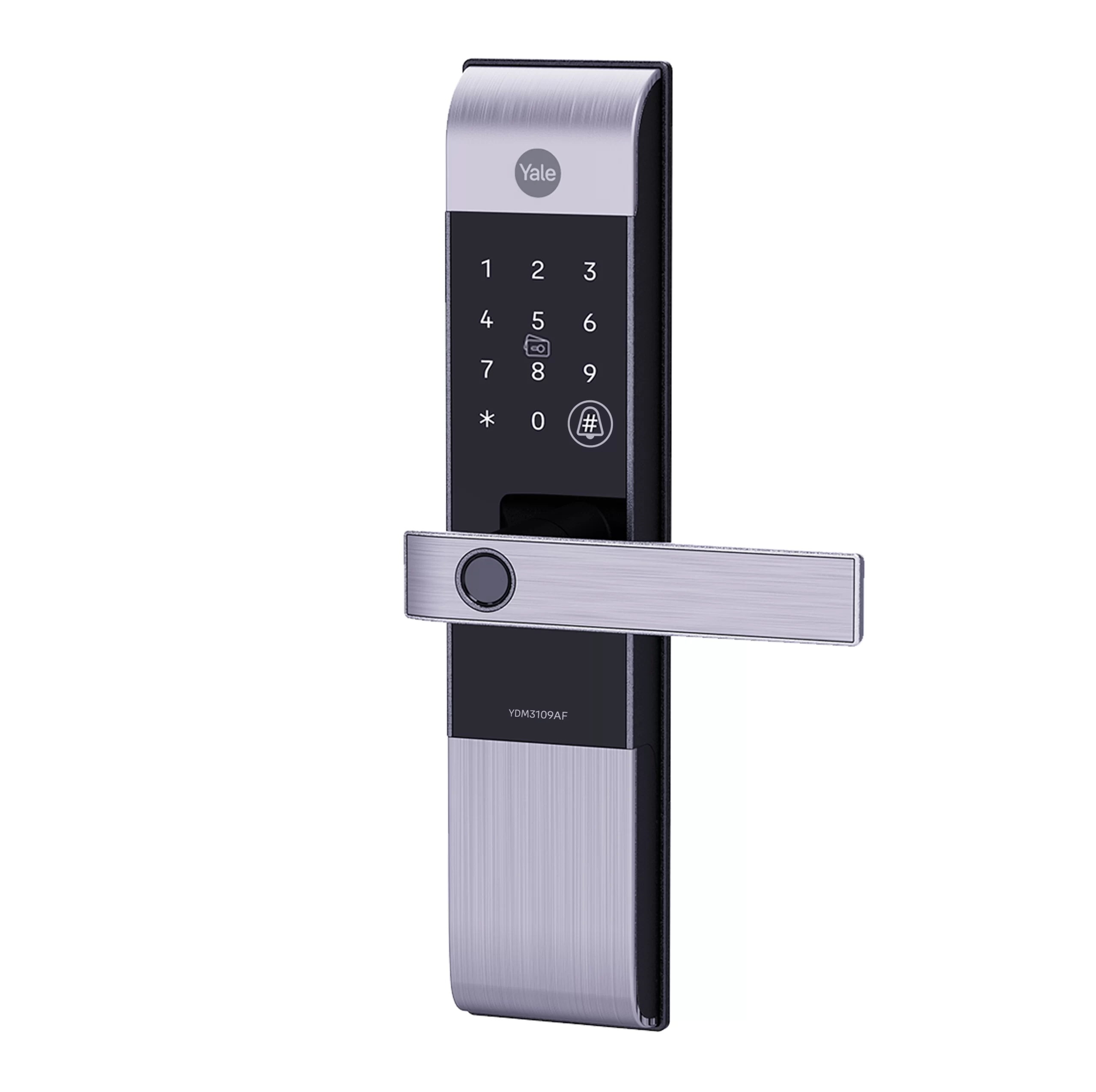 Khóa thông minh Yale YDM 3109AF SIL 3 YDM3109AF Silver Front Body 3 scaled