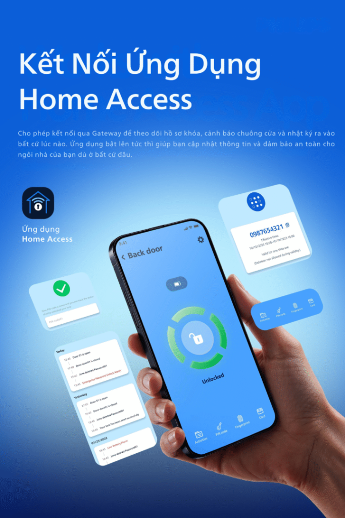 Khóa cửa nhôm Philips DDL611S-5HBS 9 Philips DDL611S 5hbs 1