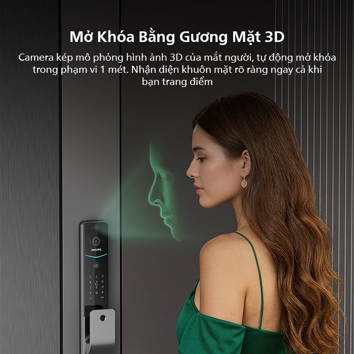 KHÓA THÔNG MINH PHILIPS DDL720-FVP-17HWS 9 philips ddl720 fvp